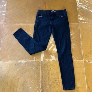 Paige black skinny jeans 28